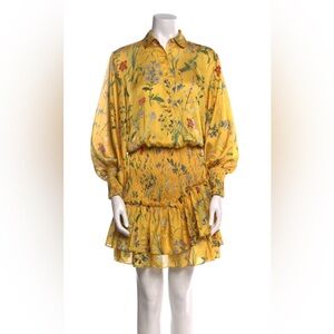 Alexis Yellow Floral Casual Dress